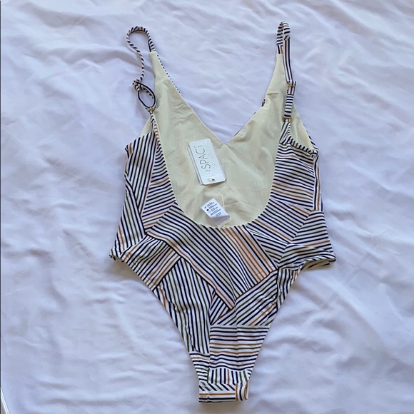 L space Back to the Future V-Neck One Piece - Picture 4 of 15